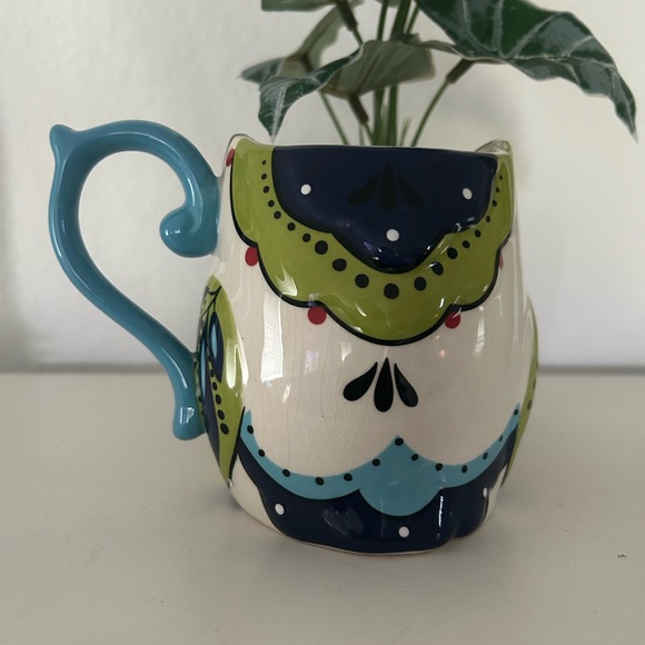 Espana Bocca earthenware owl mug! - Picture 4 of 6